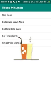 Kumpulan Resep Minuman screenshot 0