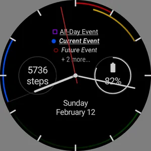 First - a Calendar Watchface screenshot 0