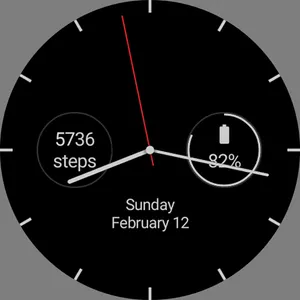 First - a Calendar Watchface screenshot 2