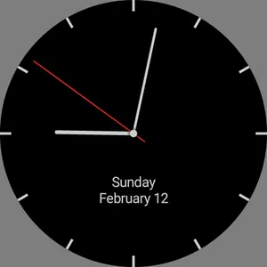 First - a Calendar Watchface screenshot 3