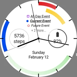 First - a Calendar Watchface screenshot 4