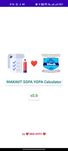 MAKAUT SGPA YGPA to Percentage screenshot 0