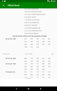 Kerala Daily Lottery Results screenshot 11