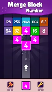 Merge Number : 2048 Puzzle Gam screenshot 0