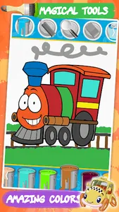 Cars coloring pages for kids screenshot 2