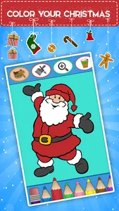 Kids coloring book:  Christmas screenshot 0