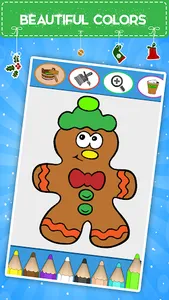 Kids coloring book:  Christmas screenshot 5