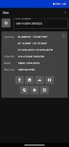 Geo: Convert GPS Coordinates screenshot 6