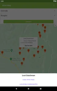 Mine Locator Map screenshot 11