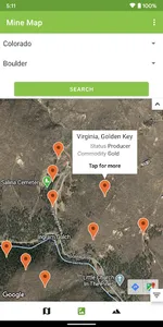 Mine Locator Map screenshot 5