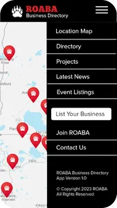ROABA Business Directory screenshot 1