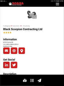 ROABA Business Directory screenshot 23