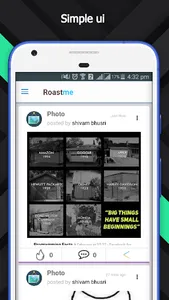Roastme app screenshot 0