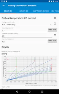 Welding & Preheating LITE screenshot 4
