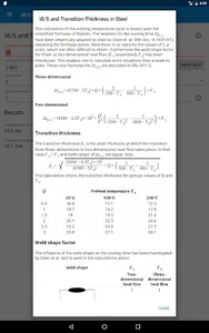 Welding & Preheating LITE screenshot 9