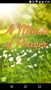 A Minute of Prayer screenshot 0