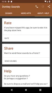Donkey Sounds screenshot 2