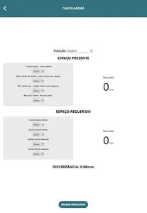 Análise de dentição mista screenshot 11