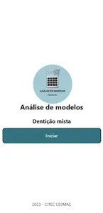 Análise de dentição mista screenshot 4