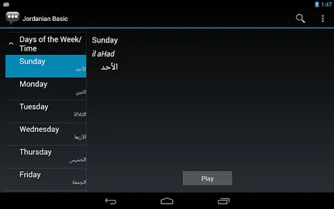 Jordanian Basic Phrases screenshot 8
