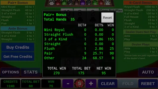 Ace 3-Card Poker screenshot 15