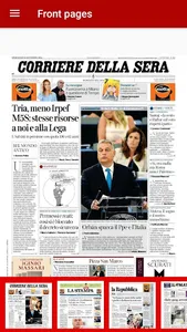 Front pages screenshot 2