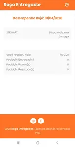 Roça Entregador screenshot 2
