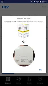 Mobile Verification Roche screenshot 1