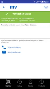 Mobile Verification Roche screenshot 2