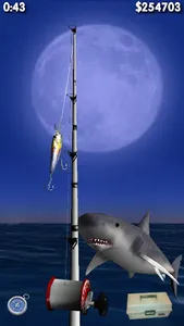 Big Night Fishing 3D Lite screenshot 1