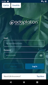 Adaptation Financial screenshot 0