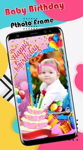 Baby Birthday Photo Frames - N screenshot 0