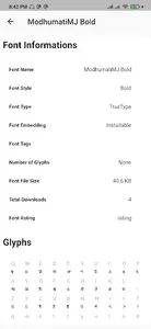 Bangla Fonts screenshot 3