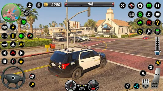 US Police Car Driving Car Game screenshot 14