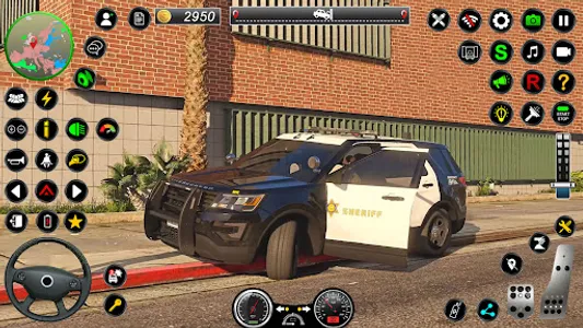 US Police Car Driving Car Game screenshot 2