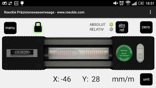 Roeckle spirit level screenshot 4