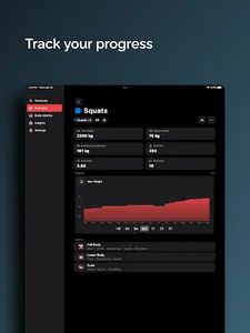 Liftbear - Workout Log screenshot 10