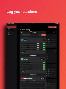 Liftbear - Workout Log screenshot 11