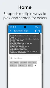 Duram Paint Colors screenshot 0