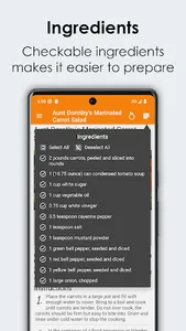 Carrot Recipes Cookbook screenshot 6