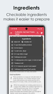 German Recipes Cookbook screenshot 6
