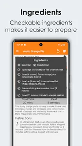 Orange Recipes Cookbook screenshot 6