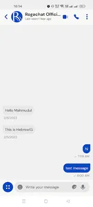 RogaChat Messenger screenshot 1
