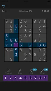 Sudoku - Classic Sudoku screenshot 1