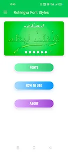 Rohingya Font Styles screenshot 0