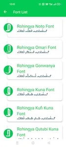 Rohingya Font Styles screenshot 1