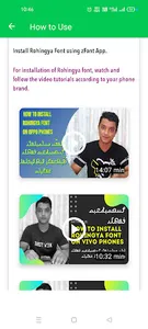 Rohingya Font Styles screenshot 10