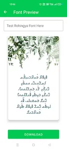 Rohingya Font Styles screenshot 7