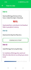 Rohingya Font Styles screenshot 9