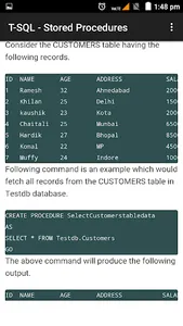 Learn T-SQL DB screenshot 1
